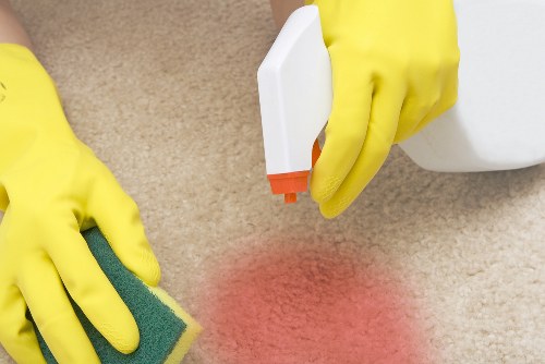 Professional end of tenancy cleaning in a North London rental kitchen